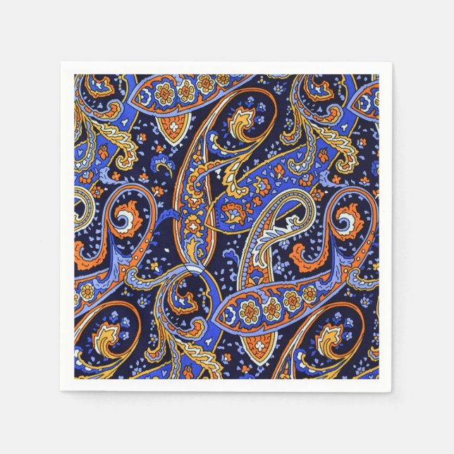 Guardanapo de papel de design elegante e moderno (Frente)