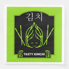 Guardanapo De Papel De Jantar 22 de novembro - Dia Internacional de Kimchi