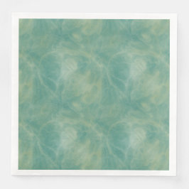 Guardanapo De Papel De Jantar abstrato de mármore verde