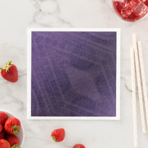Guardanapo De Papel De Jantar Aceitação Medalha Violeta