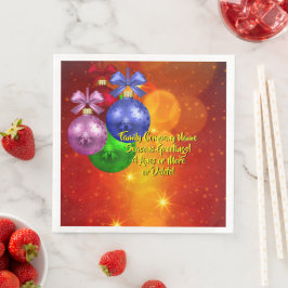 Guardanapo De Papel De Jantar Adicionar Texto de Nome Correspondente ao Janto de