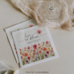 Guardanapo De Papel De Jantar Amor Com Chá de panela De Sangue Napkins<br><div class="desc">Este belo design apresenta um arranjo de belas flores silvestres macio e pastel que são realistas e uma fonte moderna (cor editável). Aproveite suas refeições de chá de panela favoritas, doces, sobremesas e muito mais com estes amantes em guardanapos de Bloom. Consulte a coleção inteira para obter mais itens correspondentes...</div>