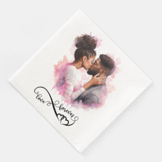 Guardanapo De Papel De Jantar Amor - Coquetel Padrão Napkins
