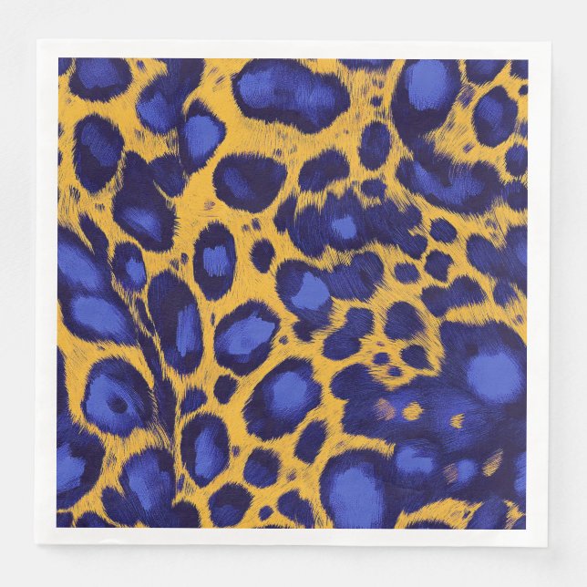 Guardanapo De Papel De Jantar Animal Print  (Frente)