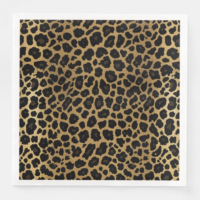 Guardanapo De Papel De Jantar Animal Print  (Frente)