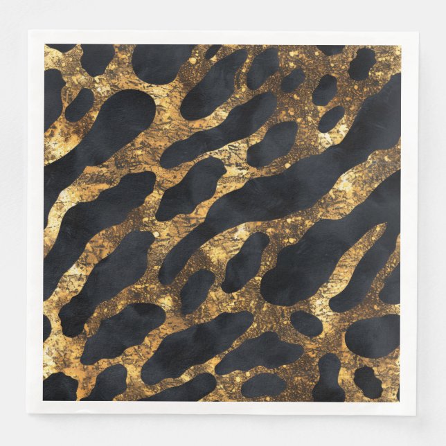 Guardanapo De Papel De Jantar Animal Print  (Frente)