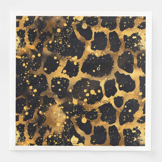 Guardanapo De Papel De Jantar Animal Print  (Frente)