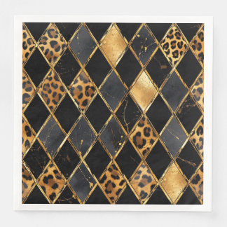 Guardanapo De Papel De Jantar Animal Print 