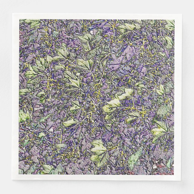 GUARDANAPO DE PAPEL DE JANTAR ÁRVORES (Frente)