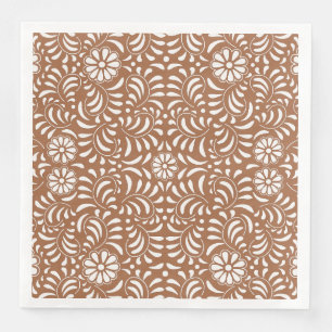 Guardanapo De Papel De Jantar Azulejo de Argila Talavera Estilo Espanhol Festa