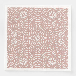 Guardanapo De Papel De Jantar Azulejo Talavera Rosa Estilo Espanhol Festa