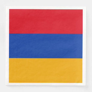 Guardanapo De Papel De Jantar Bandeira Armênio Patriótica