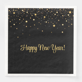 Guardanapo De Papel De Jantar Bites & Bubbly New Years Eve