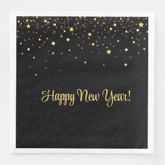 Guardanapo De Papel De Jantar Bites & Bubbly New Years Eve