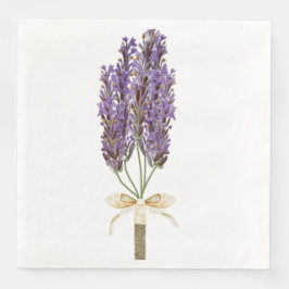 Guardanapo De Papel De Jantar Boho Bouqet da Lavanda de Toalha de Mão de Papel C
