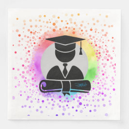 Guardanapo De Papel De Jantar Boné Napkin festa de formatura e HAMbyWG