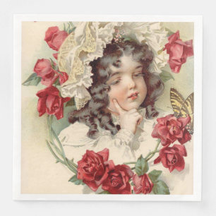 Guardanapo De Papel De Jantar Boneca vitoriana