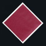 Guardanapo De Papel De Jantar Borgonha<br><div class="desc">Burgundy é uma cor profunda e rica que mistura vermelho escuro com tons de roxo e,  por vezes,  marrom. É frequentemente descrita como sofisticada,  luxuosa e quente,  semelhante à cor do vinho tinto da região da Borgonha,  na França.</div>