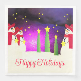 Guardanapo De Papel De Jantar Brilho E Whimsy