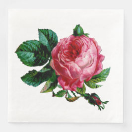 Guardanapo De Papel De Jantar Cabbage Rosa Papel Napkins