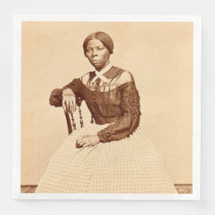 Guardanapo De Papel De Jantar Caminho de Ferro Subterrâneo Harriet Tubman