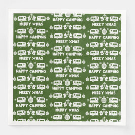 Guardanapo De Papel De Jantar Campanha Feliz de Natal Caravan