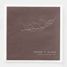 Casamento Botânico Minimalista Mocha