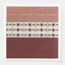 Castanho Acento Floral