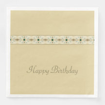 Castanho Claro Com Floral Delicado