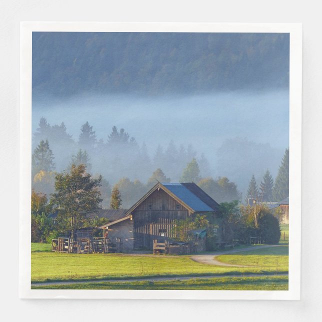 Guardanapo De Papel De Jantar Cena de fazenda 3 (Frente)