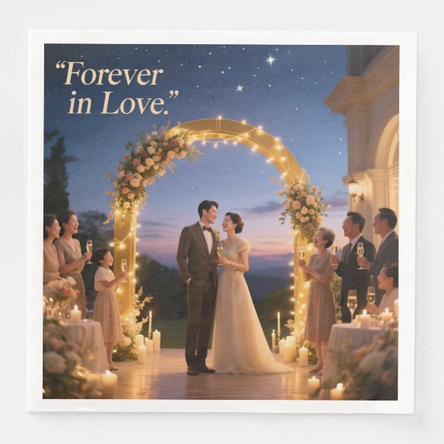 Guardanapo De Papel De Jantar Chá de panela Janto Napkins (Frente)