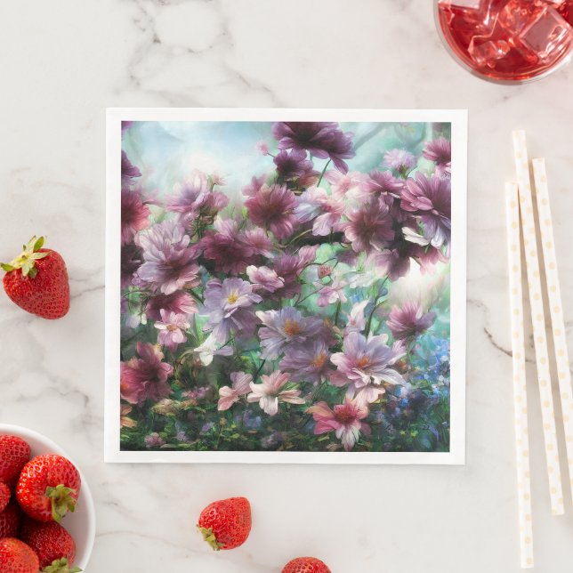 Guardanapo De Papel De Jantar Cherry Blossom Splash (Insitu)