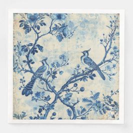 Guardanapo De Papel De Jantar Chinoiserie Bird Haven Napkins