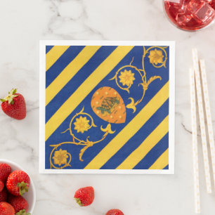 Guardanapo De Papel De Jantar Contrada della Tartuca (Tortoise) Palio di Siena