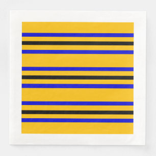 Guardanapo De Papel De Jantar Cores da bandeira de Barbados