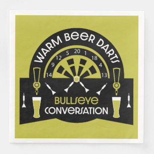 Guardanapo De Papel De Jantar Dardos de Pub Clássicos