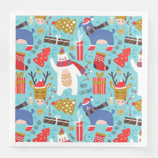 Guardanapo De Papel De Jantar Decoração de Natal