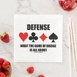 Guardanapo De Papel De Jantar Defender O Que É O Jogo Da Ponte