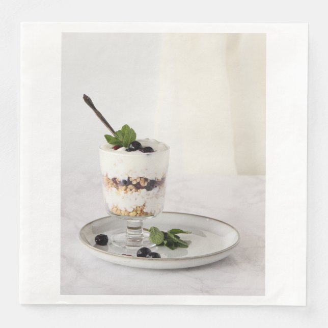 Guardanapo De Papel De Jantar Doce no dia a dia (Frente)