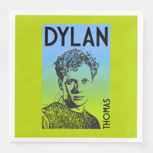 Guardanapo De Papel De Jantar Dylan Thomas Welsh Poet