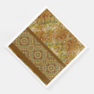 Guardanapo De Papel De Jantar Earthtone Sampler Paper Party Napkins