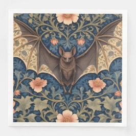 Guardanapo De Papel De Jantar Elegante Bat Voador William Morris Inspirou Floral