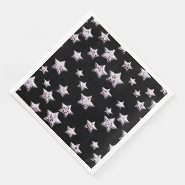 Guardanapo De Papel De Jantar Elegante Modern (Canto)