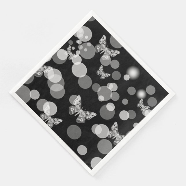 Guardanapo De Papel De Jantar Elegante Modern (Canto)