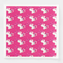 Guardanapo De Papel De Jantar Enfermeiro de Unicórnio Bonito