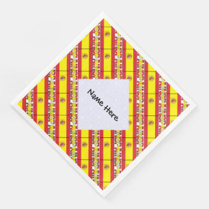 Guardanapo De Papel De Jantar Espanha e Bandeira Espanhola Azulejo Personalizado