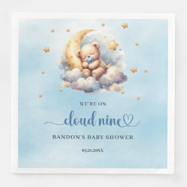 Guardanapo De Papel De Jantar Estamos na nuvem nove miúdo dormindo