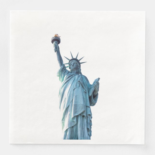 Guardanapo De Papel De Jantar Estátua da liberdade (Frente)