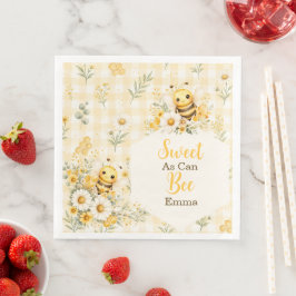 Guardanapo De Papel De Jantar Favo de Mel da Abelha Doce
