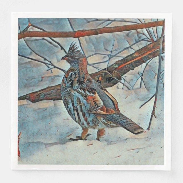 Guardanapo De Papel De Jantar Feliz Agrupamento de Natal (Frente)